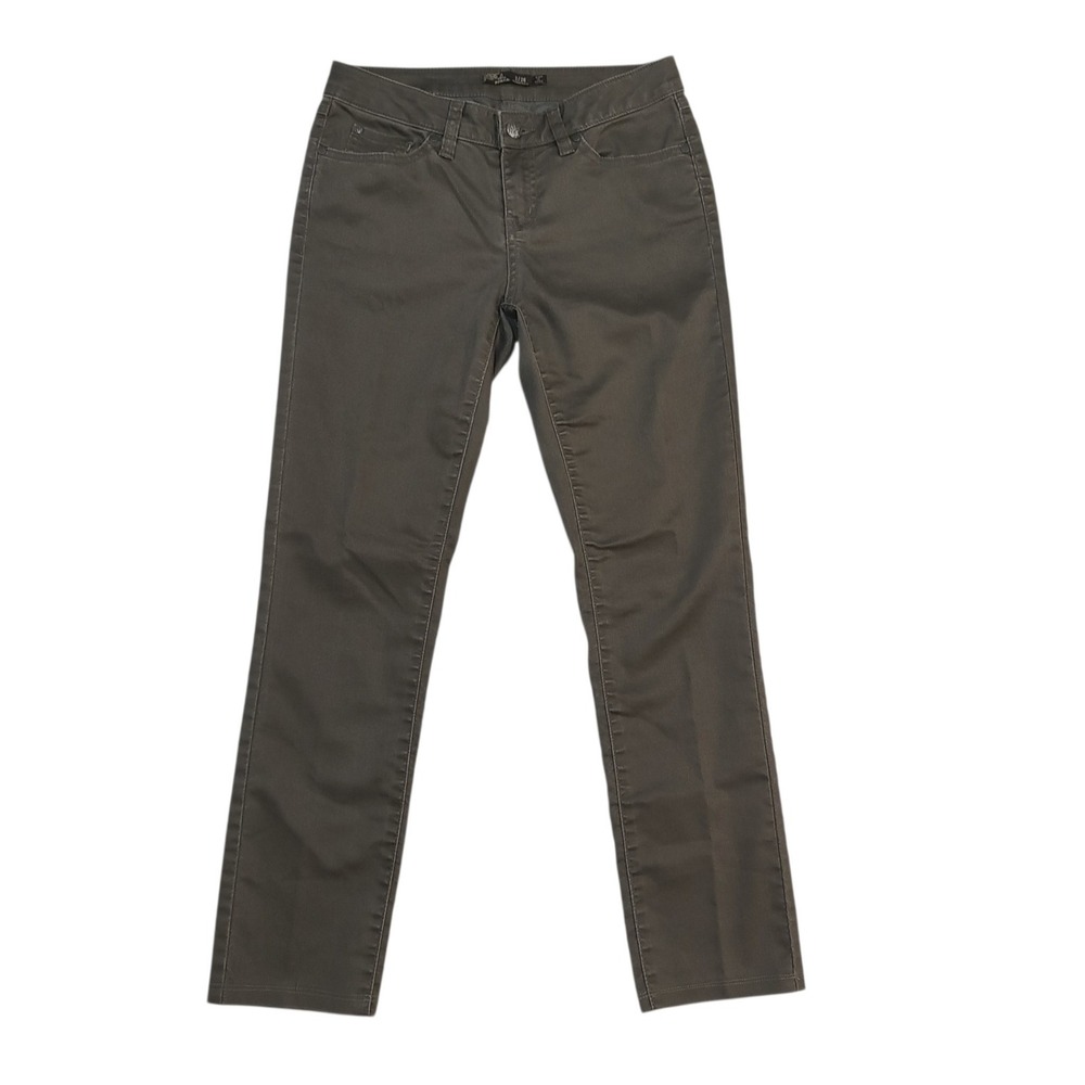 Prana Kara Straight Leg Organic Cotton Pants Brown Earthy Gorpcore Hiking Size 2